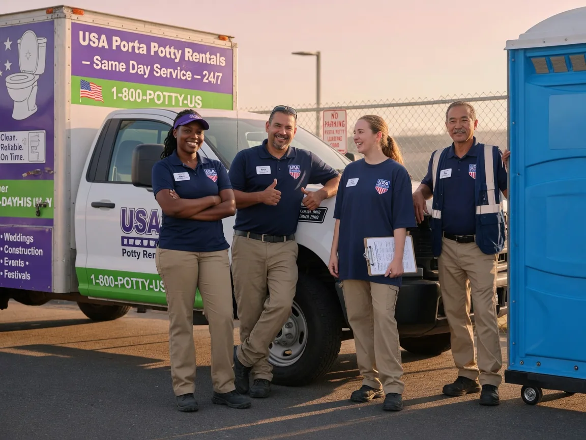 Porta Potty Rental company in Crestline, CA
